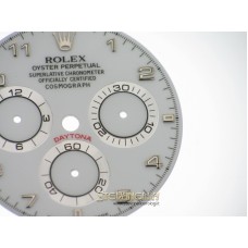 Quadrante bianco arabi Rolex Daytona ref. 116509 -116519 - 116520 nuovo N. 1200